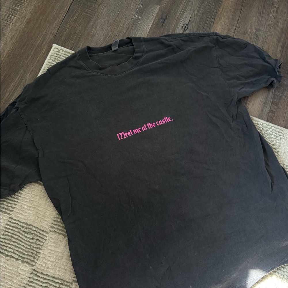 Meet Me at the Castle graphic Disney inspired tee